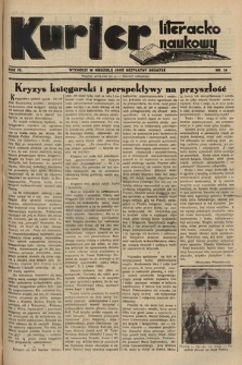 Kurjer Literacko-Naukowy. 1935, nr 34