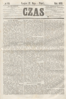 Czas. [R.5], № 115 (21 maja 1852)