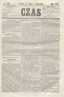 Czas. [R.5], № 159 (15 lipca 1852)
