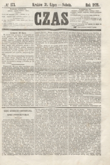 Czas. [R.5], № 173 (31 lipca 1852)
