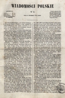 Wiadomości Polskie. R. 4, 1857, nr 5