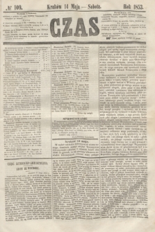 Czas. [R.6], № 109 (14 maja 1853)