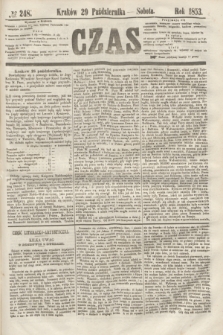 Czas. [R.6], № 248 (29 października 1853)