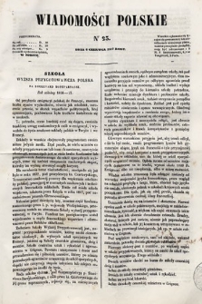 Wiadomości Polskie. R. 4, 1857, nr 23