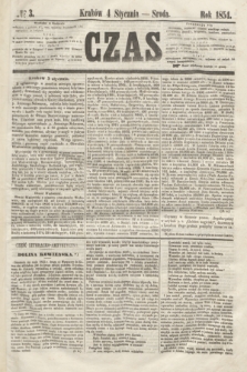 Czas. [R.7], № 3 (4 stycznia 1854)