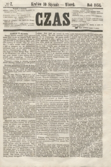 Czas. [R.7], № 7 (10 stycznia 1854)