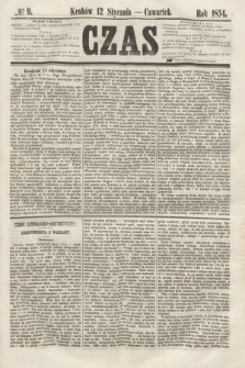 Czas. [R.7], № 9 (12 stycznia 1854)