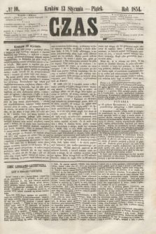 Czas. [R.7], № 10 (13 stycznia 1854)