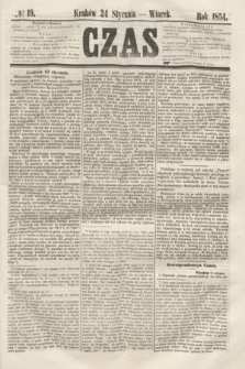 Czas. [R.7], № 19 (24 stycznia 1854)