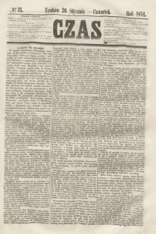 Czas. [R.7], № 21 (26 stycznia 1854)