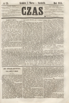 Czas. [R.7], № 53 (5 marca 1854) + dod.