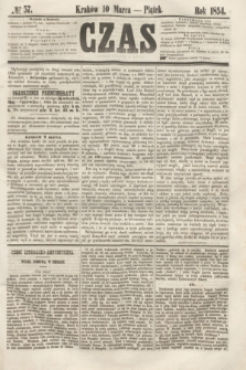 Czas. [R.7], № 57 (10 marca 1854)