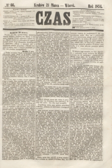 Czas. [R.7], № 66 (21 marca 1854)