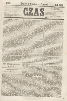 Czas. [R.7], № 79 (6 kwietnia 1854)