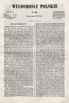 Wiadomości Polskie. R. 4, 1857, nr 29