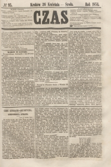 Czas. [R.7], № 95 (26 kwietnia 1854)