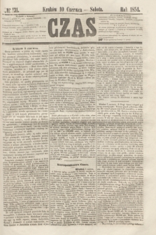 Czas. [R.7], № 131 (10 czerwca 1854)