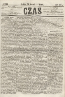 Czas. [R.7], № 196 (29 sierpnia 1854)
