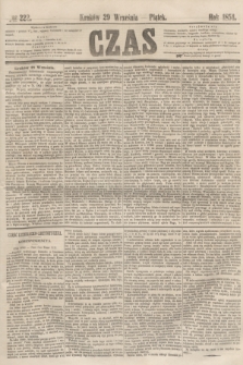 Czas. [R.7], № 222 (29 września 1854)
