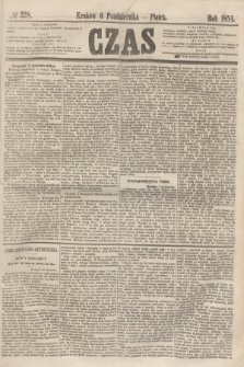 Czas. [R.7], № 228 (6 października 1854)