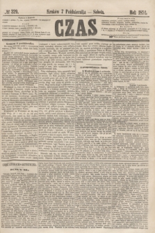 Czas. [R.7], № 229 (7 października 1854)