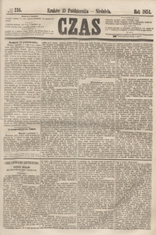 Czas. [R.7], № 236 (15 października 1854)