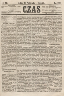 Czas. [R.7], № 245 (26 października 1854)