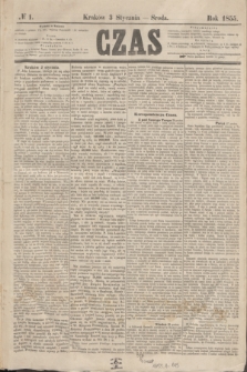 Czas. [R.8], № 1 (3 stycznia 1855)