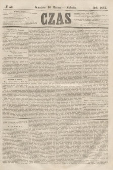 Czas. [R.8], № 56 (10 marca 1855)