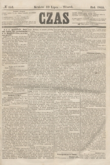Czas. [R.8], № 153 (10 lipca 1855)