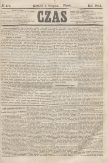 Czas. [R.8], № 174 (3 sierpnia 1855)