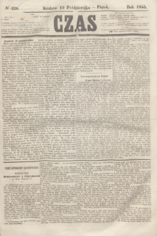 Czas. [R.8], № 238 (19 października 1855)