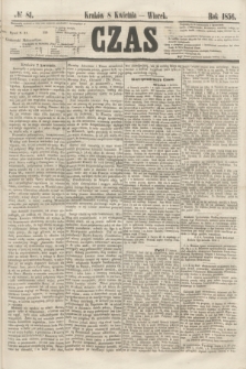 Czas. [R.9], № 81 (8 kwietnia 1856) + dod.