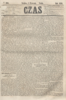 Czas. [R.9], № 203 (3 września 1856)