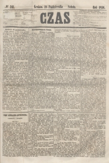 Czas. [R.9], № 241 (18 października 1856) + dod.