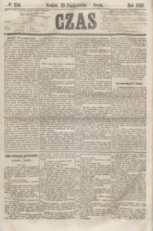 Czas. [R.9], № 250 (29 października 1856)