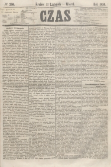 Czas. [R.9], № 260 (11 listopada 1856)