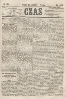 Czas. [R.9], № 276 (29 listopada 1856)