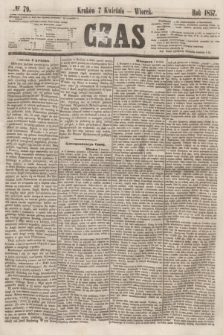 Czas. [R.10], № 79 (7 kwietnia 1857)