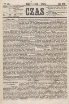 Czas. [R.10], № 148 (3 lipca 1857)