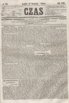 Czas. [R.10], № 213 (19 września 1857)