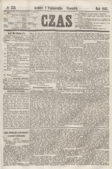 Czas. [R.10], № 223 (1 października 1857) + dod.