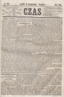 Czas. [R.10], № 232 (11 października 1857)