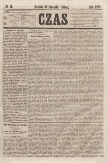 Czas. [R.11], № 12 (16 stycznia 1858)