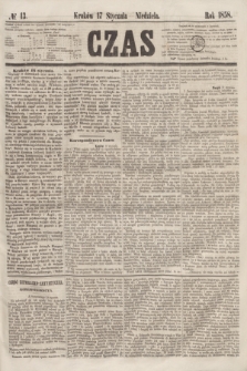 Czas. [R.11], № 13 (17 stycznia 1858)