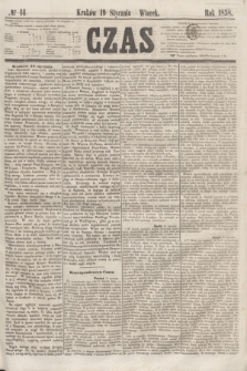 Czas. [R.11], № 14 (19 stycznia 1858)