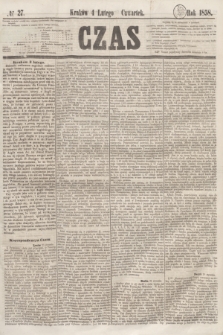 Czas. [R.11], № 27 (4 lutego 1858)