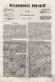 Wiadomości Polskie. R. 5, 1858, nr 35
