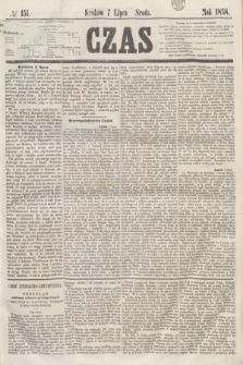 Czas. [R.11], № 151 (7 lipca 1858)