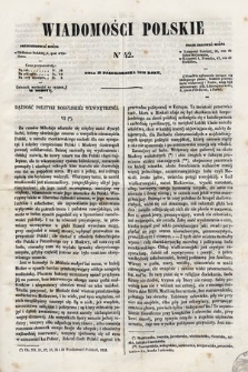 Wiadomości Polskie. R. 5, 1858, nr 42